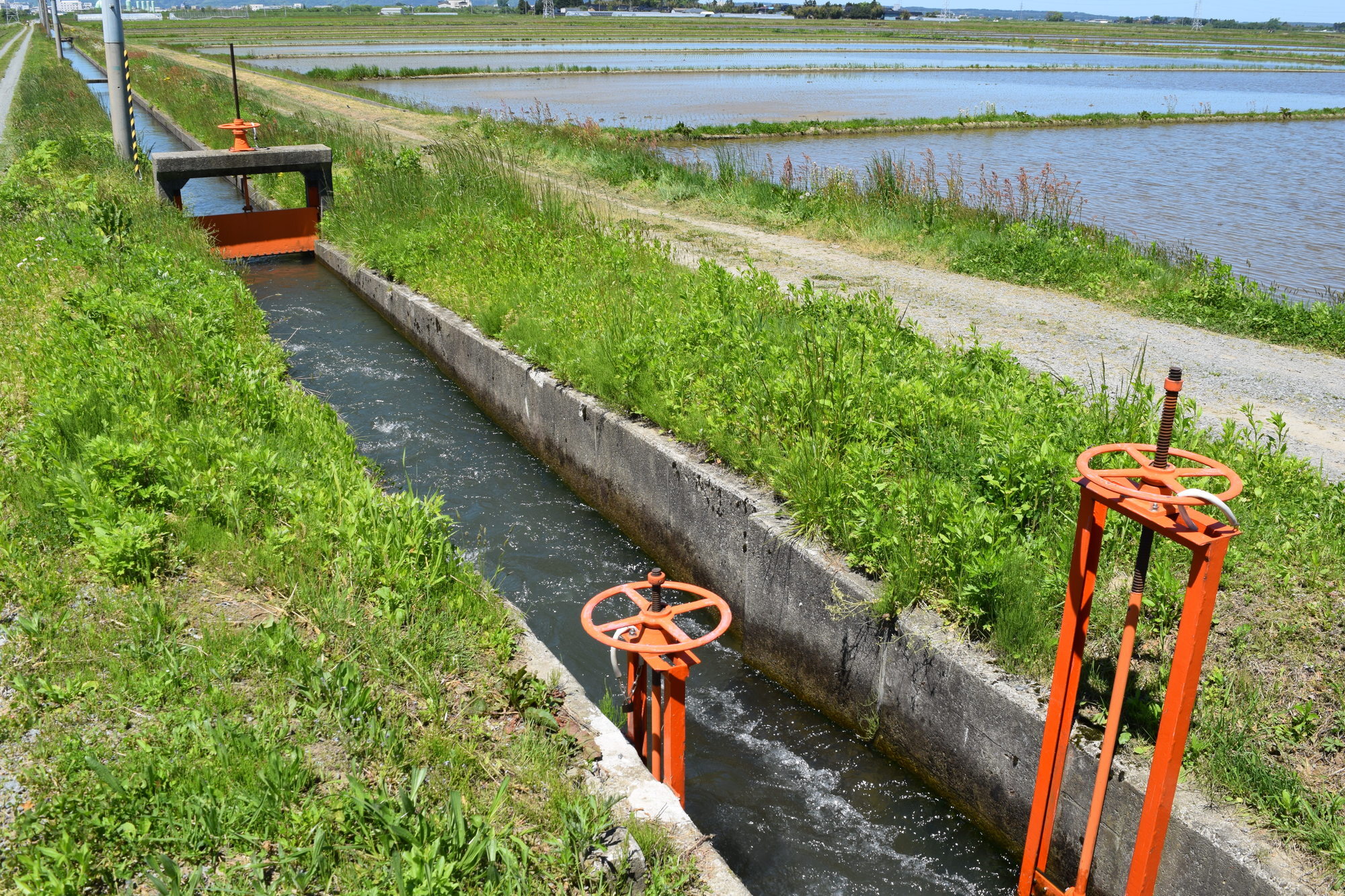 写真：農業用水路