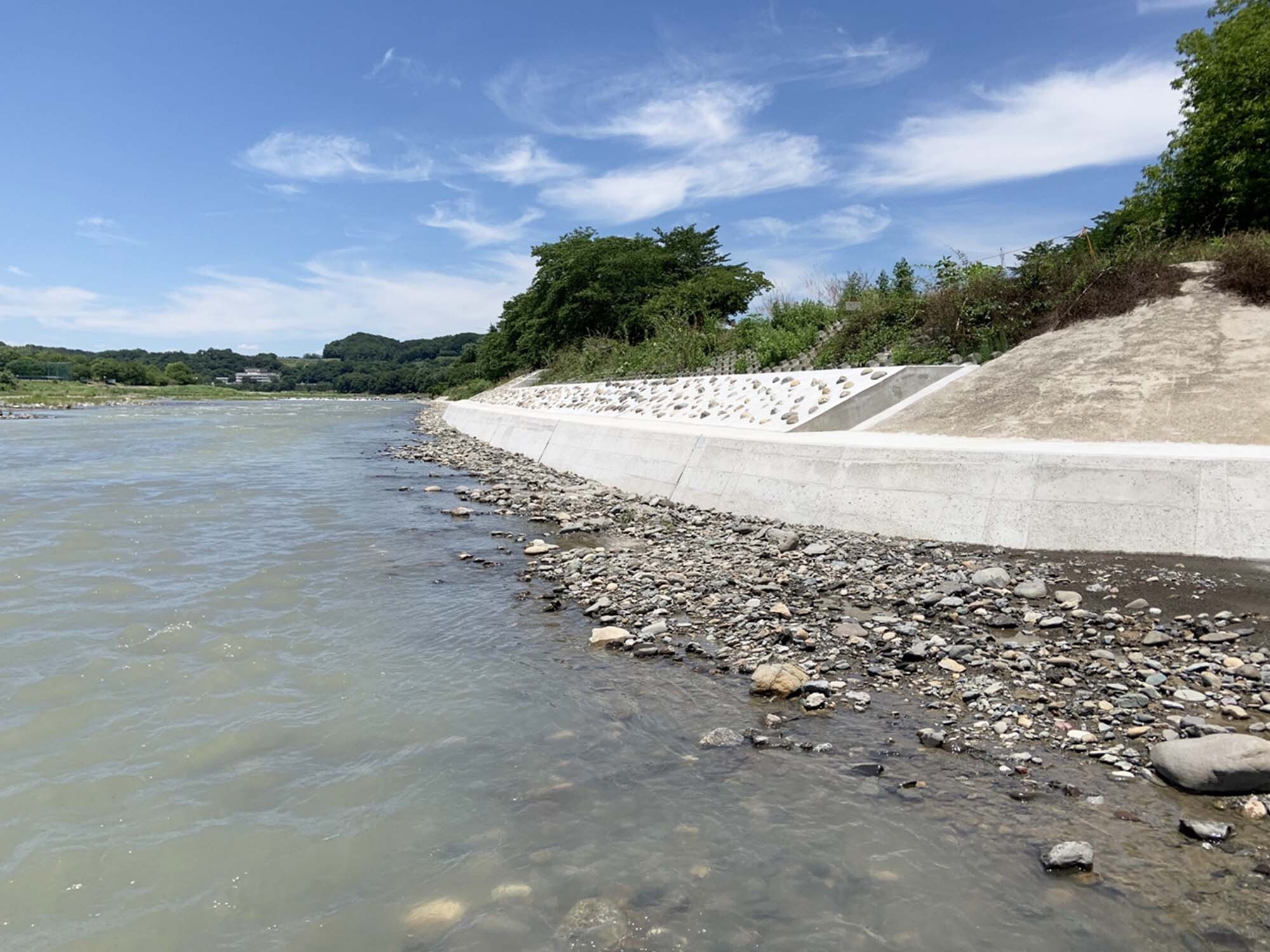 写真：河川災害復旧　一級河川鏑川